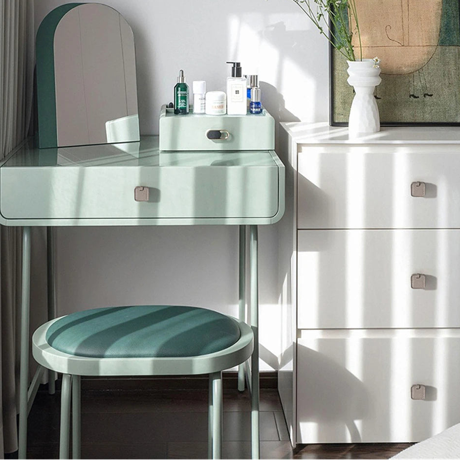 Poignée meuble cuir