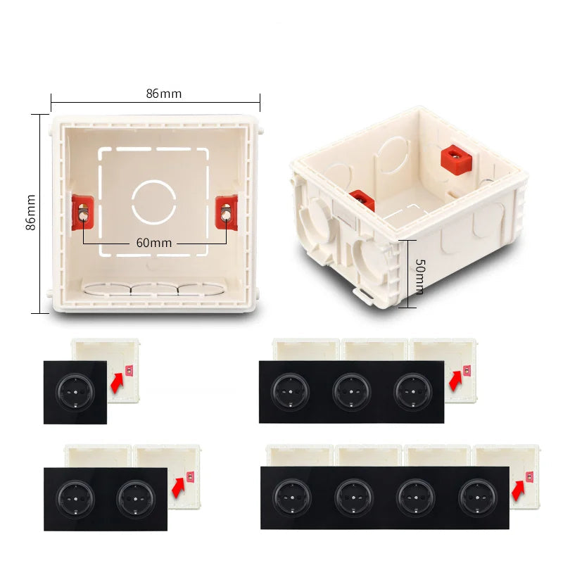 Boite d'encastrement