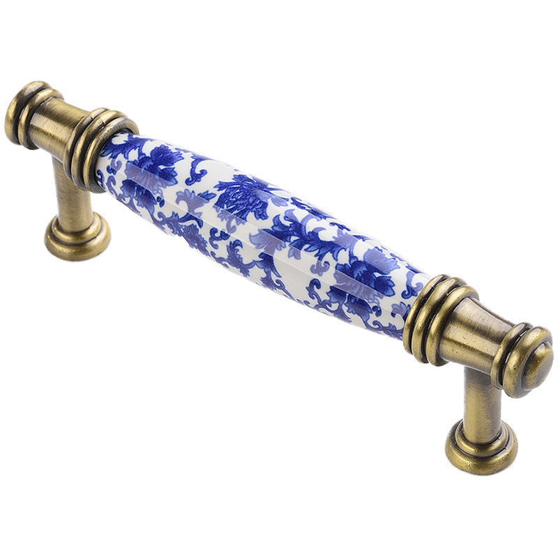 Poignée de porte en porcelaine