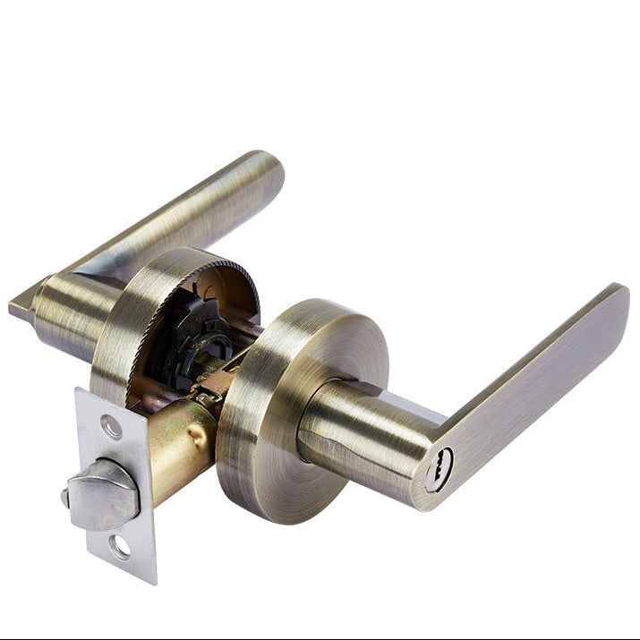 Poignée de porte d'entrée avec serrure