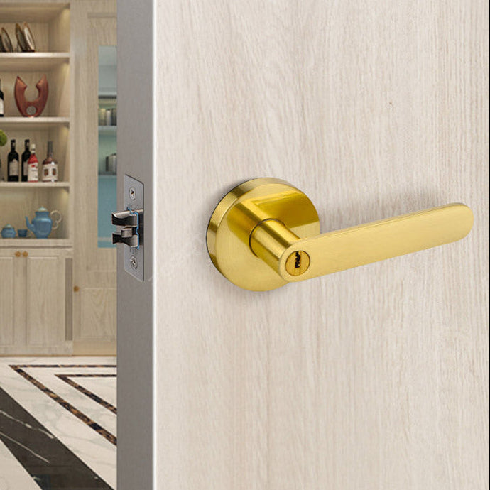 Poignée de porte d'entrée avec serrure