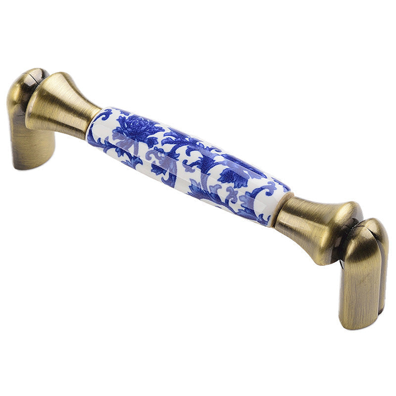 Poignée de porte en porcelaine