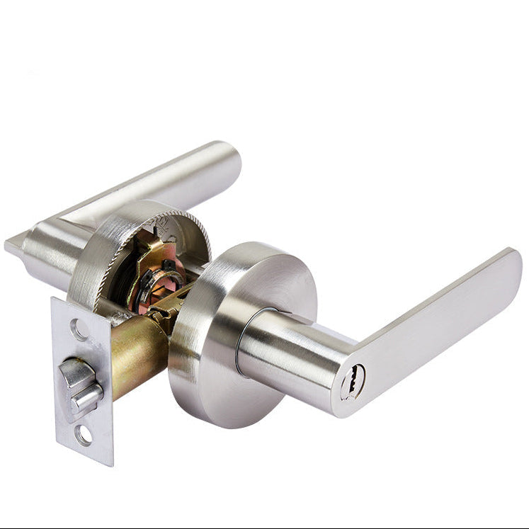 Poignée de porte d'entrée avec serrure