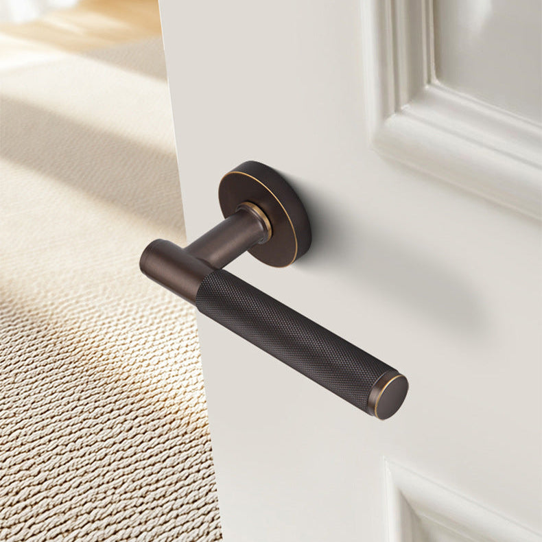 Poignée de porte intérieure laiton