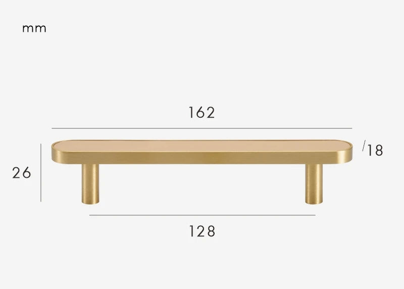 Poignée armoire cuir