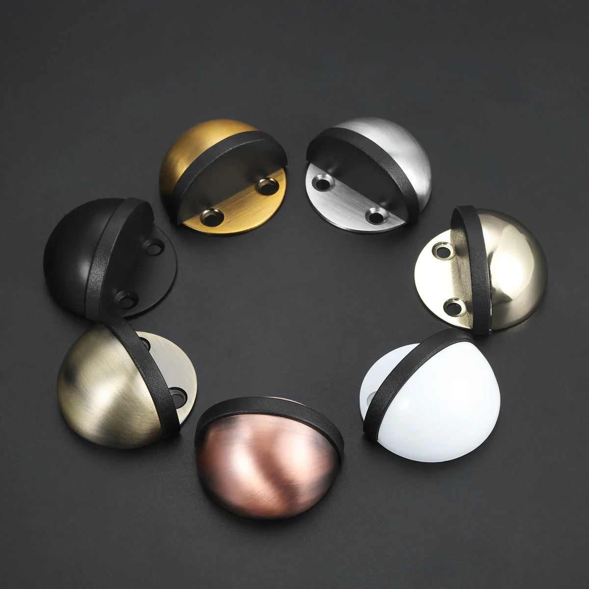 Butée de porte à visser