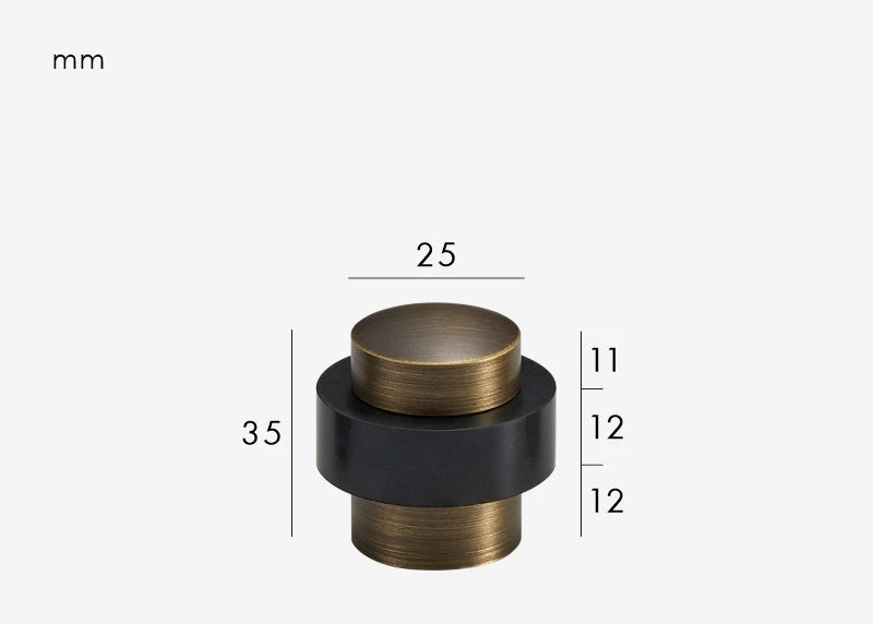 Butée de porte au sol