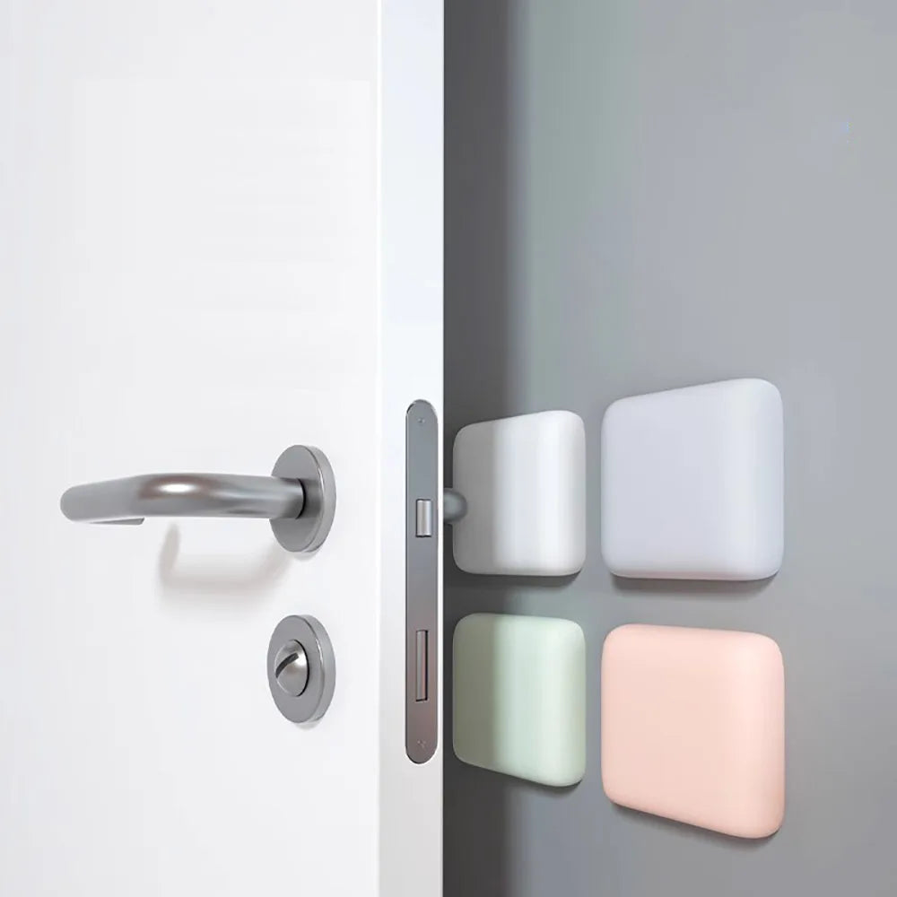 Butée de porte pour poignée