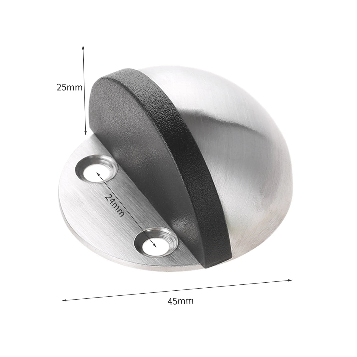 Butée de porte à visser