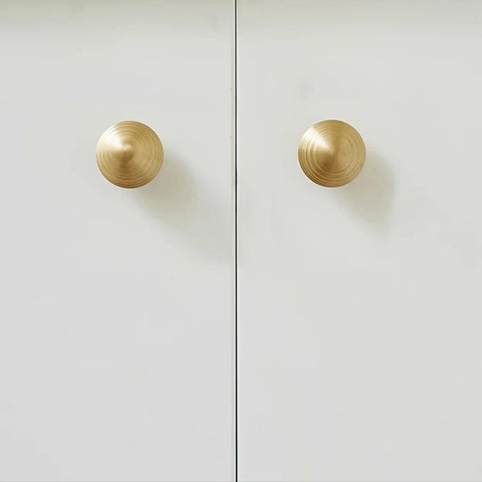 Bouton de meuble rond