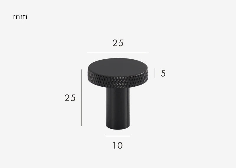 Bouton de porte design