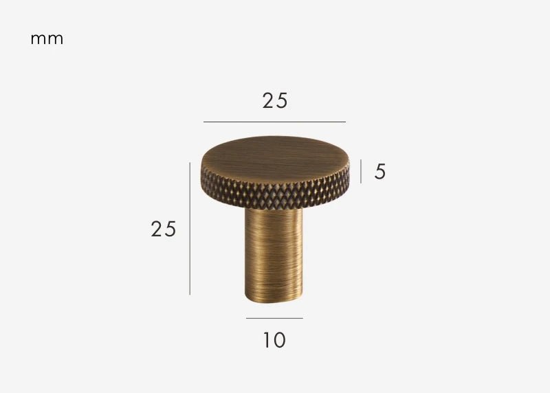 Bouton de porte design