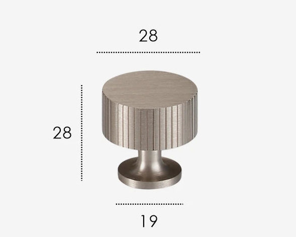 Bouton meuble laiton