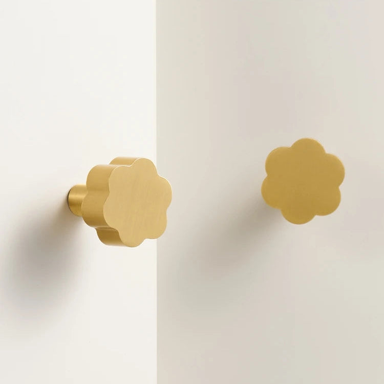 Poignée meuble fleur