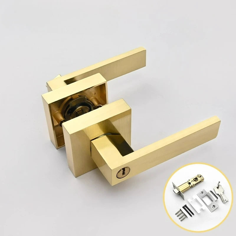 Poignée de porte intérieure avec verrou