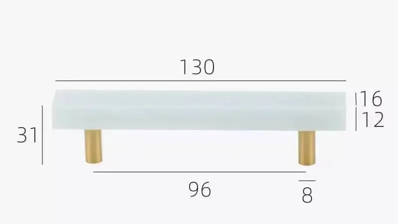 Poignée meuble verte