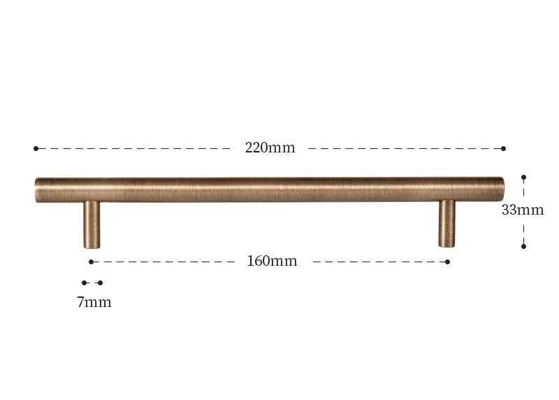 Poignée coquille bronze