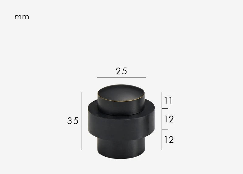 Butée de porte au sol