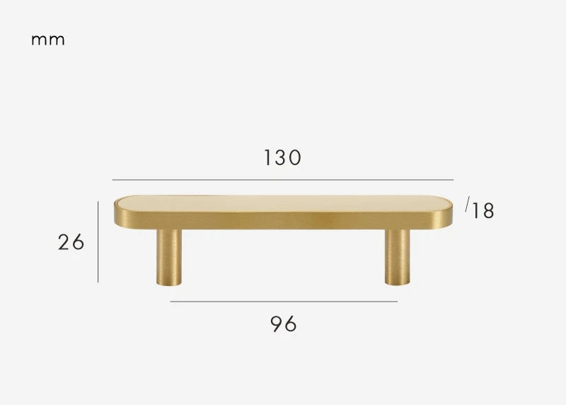 Poignée armoire cuir