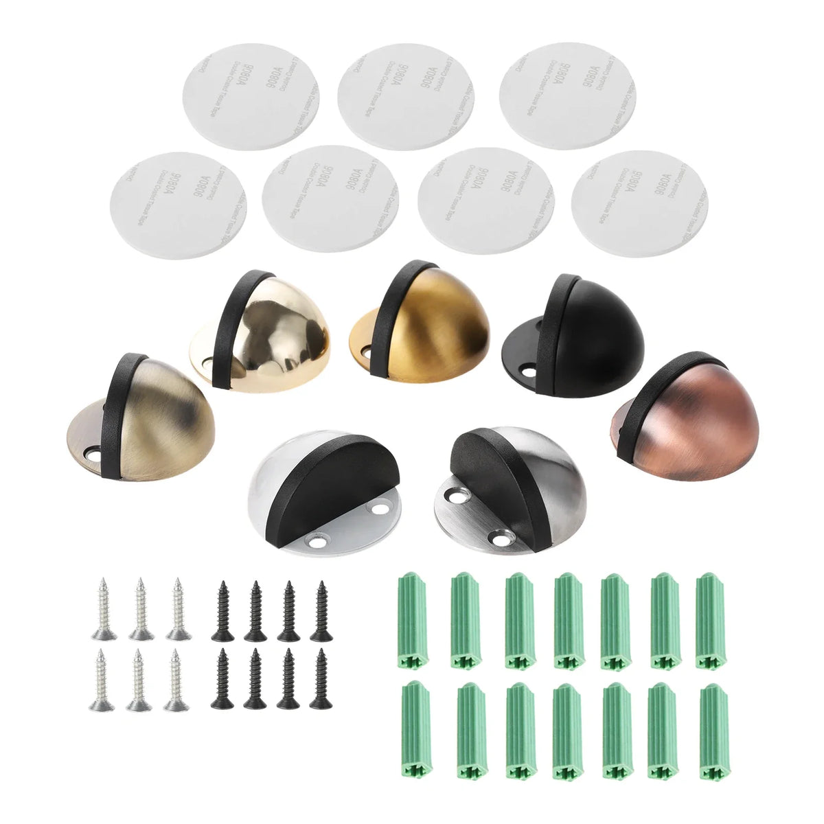 Butée de porte à visser