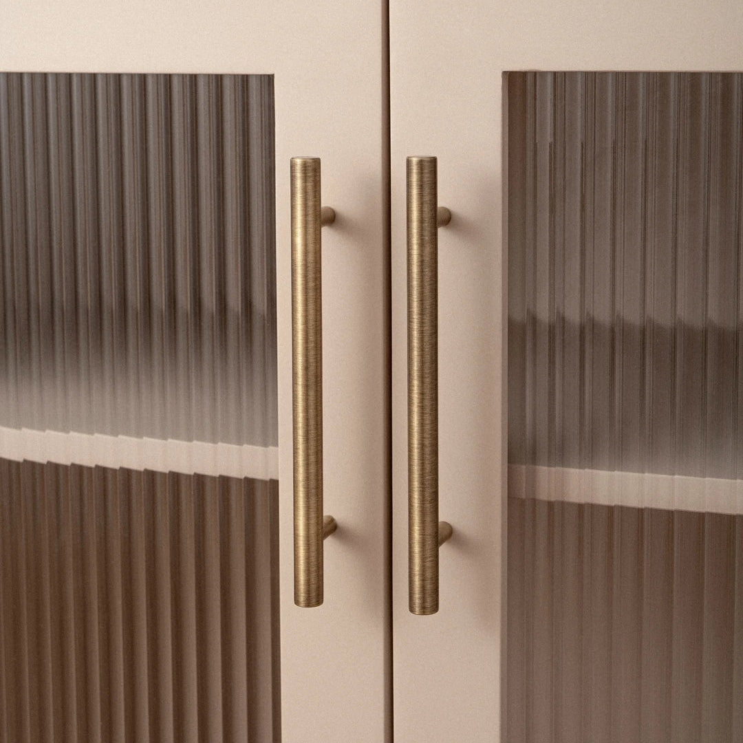 Poignée coquille bronze