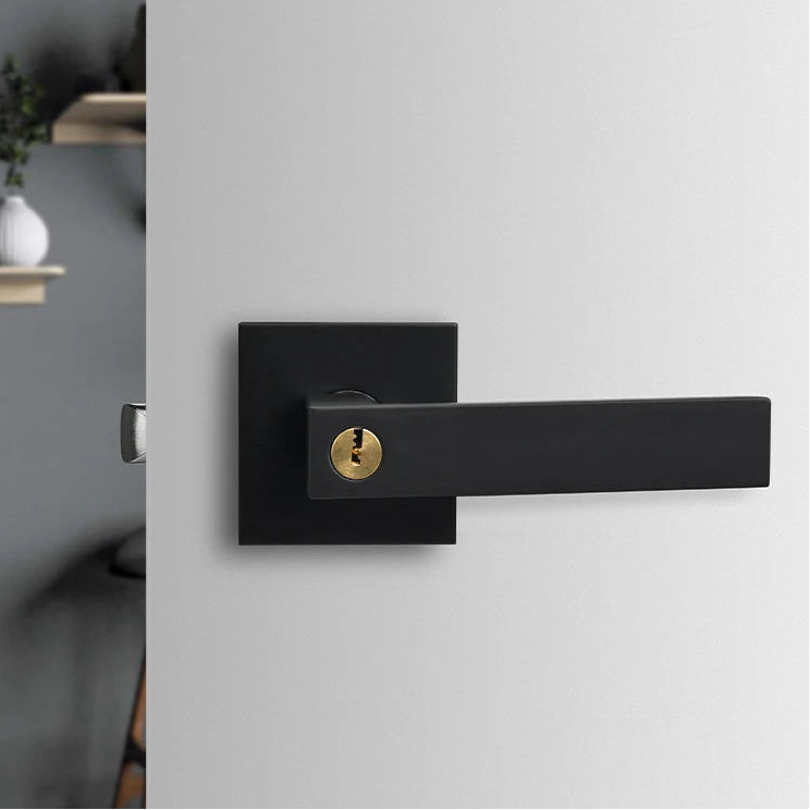 Poignée de porte intérieure avec verrou