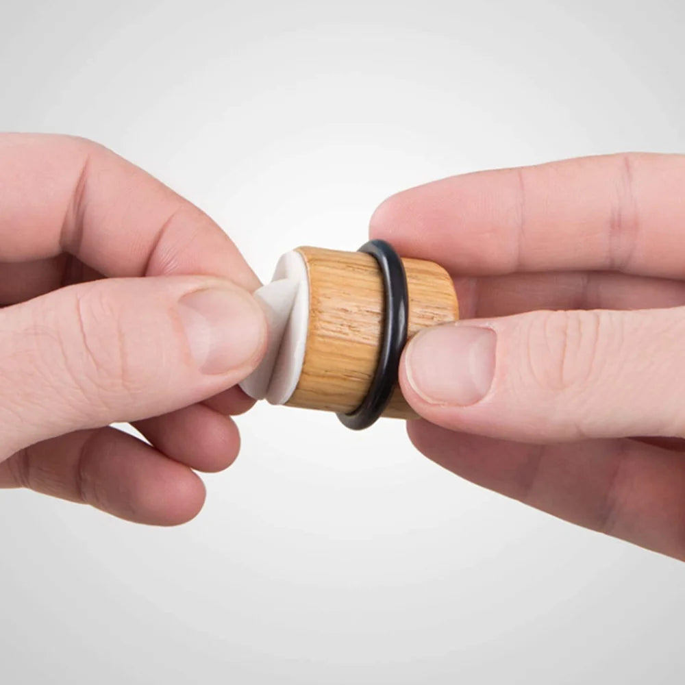 Butée de porte bois