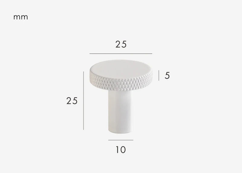 Bouton de porte design