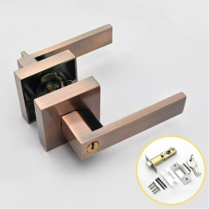 Poignée de porte intérieure avec verrou