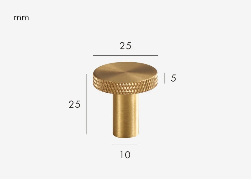 Bouton de porte design