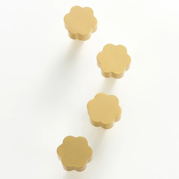 Poignée meuble fleur