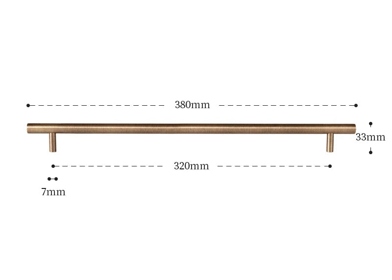 Poignée coquille bronze