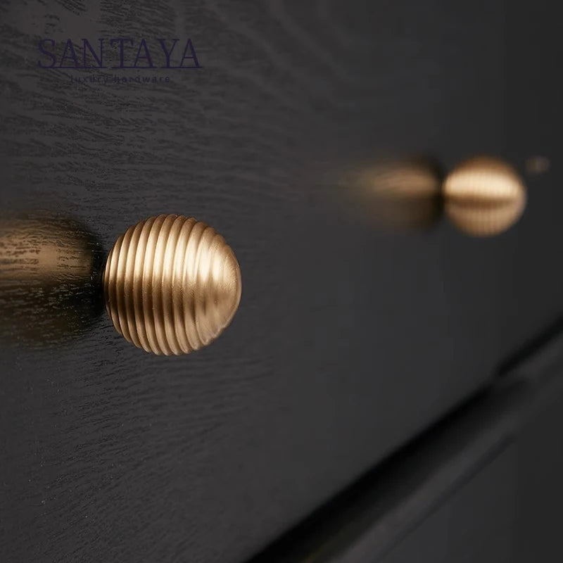 Bouton de meuble rond