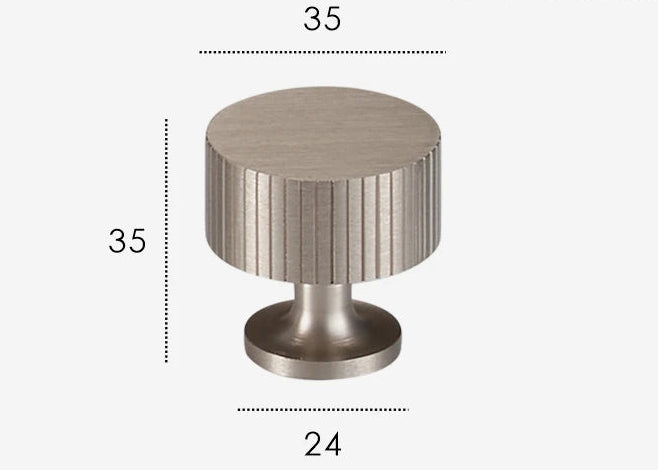 Bouton meuble laiton