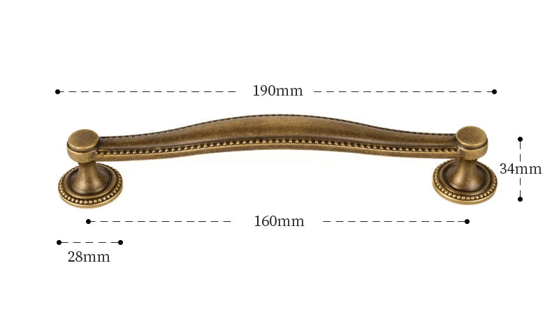 Poignée meuble ancien