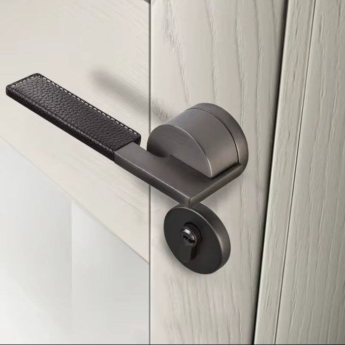 Modern Style Metal Designer Pull Handle Gold Color Luxury Security Door Handle Door Lock