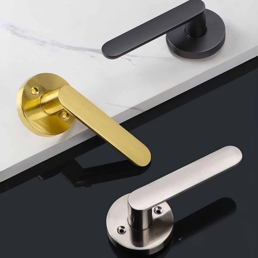 Poignée de porte d'entrée avec serrure