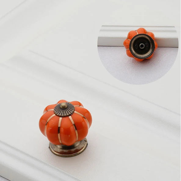 Bouton en porcelaine pour meuble