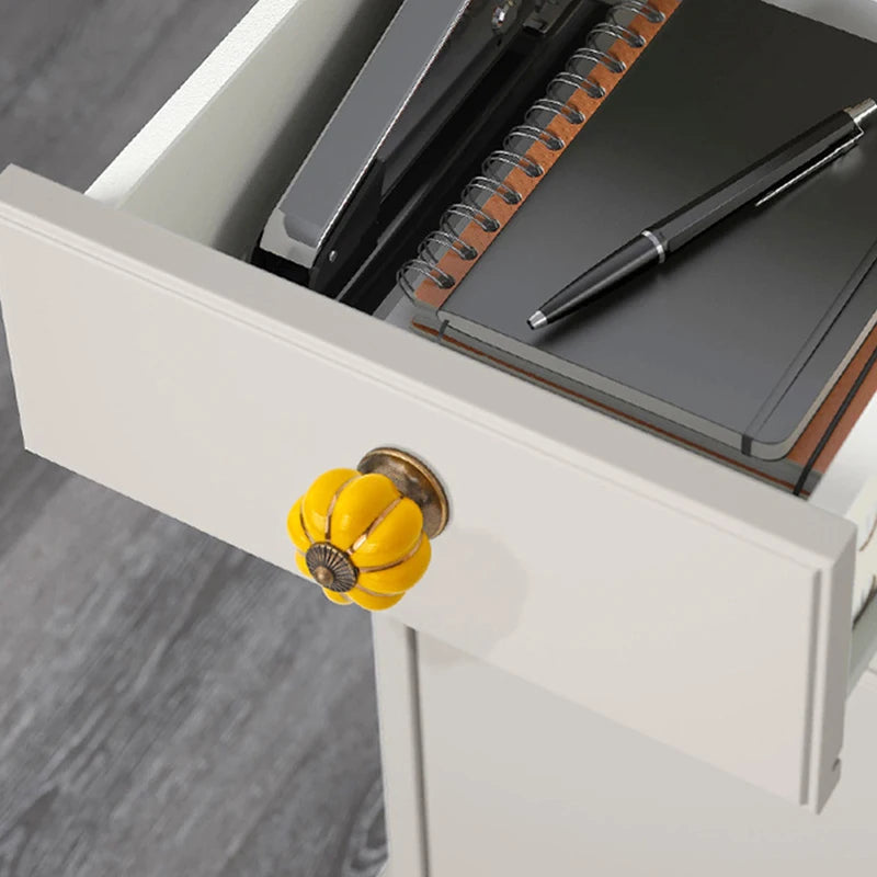 Bouton en porcelaine pour meuble